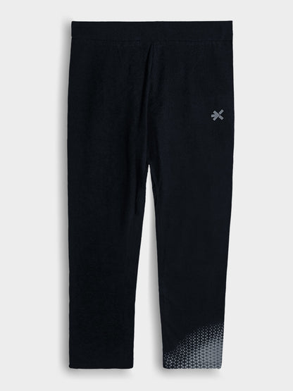 Ladies Stretch Active Wear Black Capri