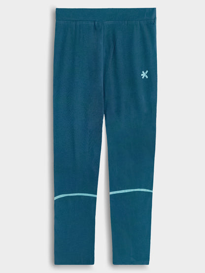 Ladies Stretch Active Teal Blue Leggings