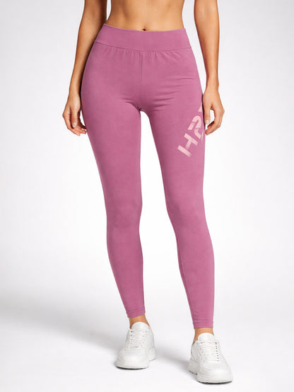Ladies Stretch Active Pink Leggings