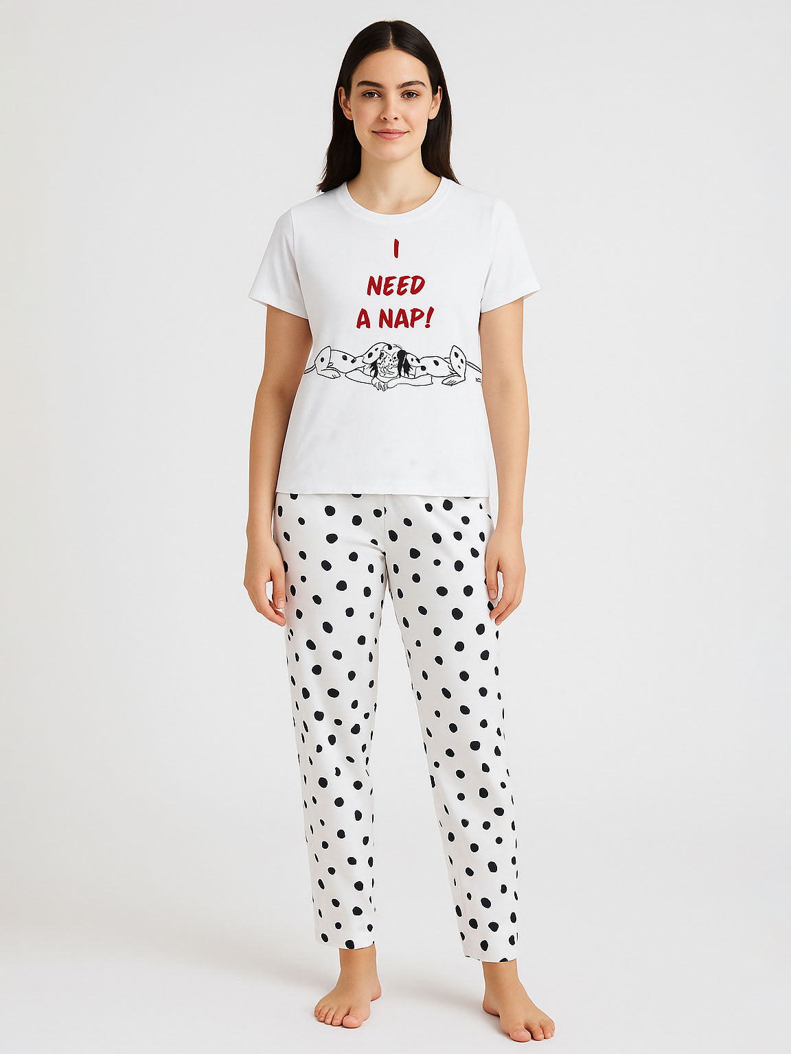 Ladies Printed Pyjama Set