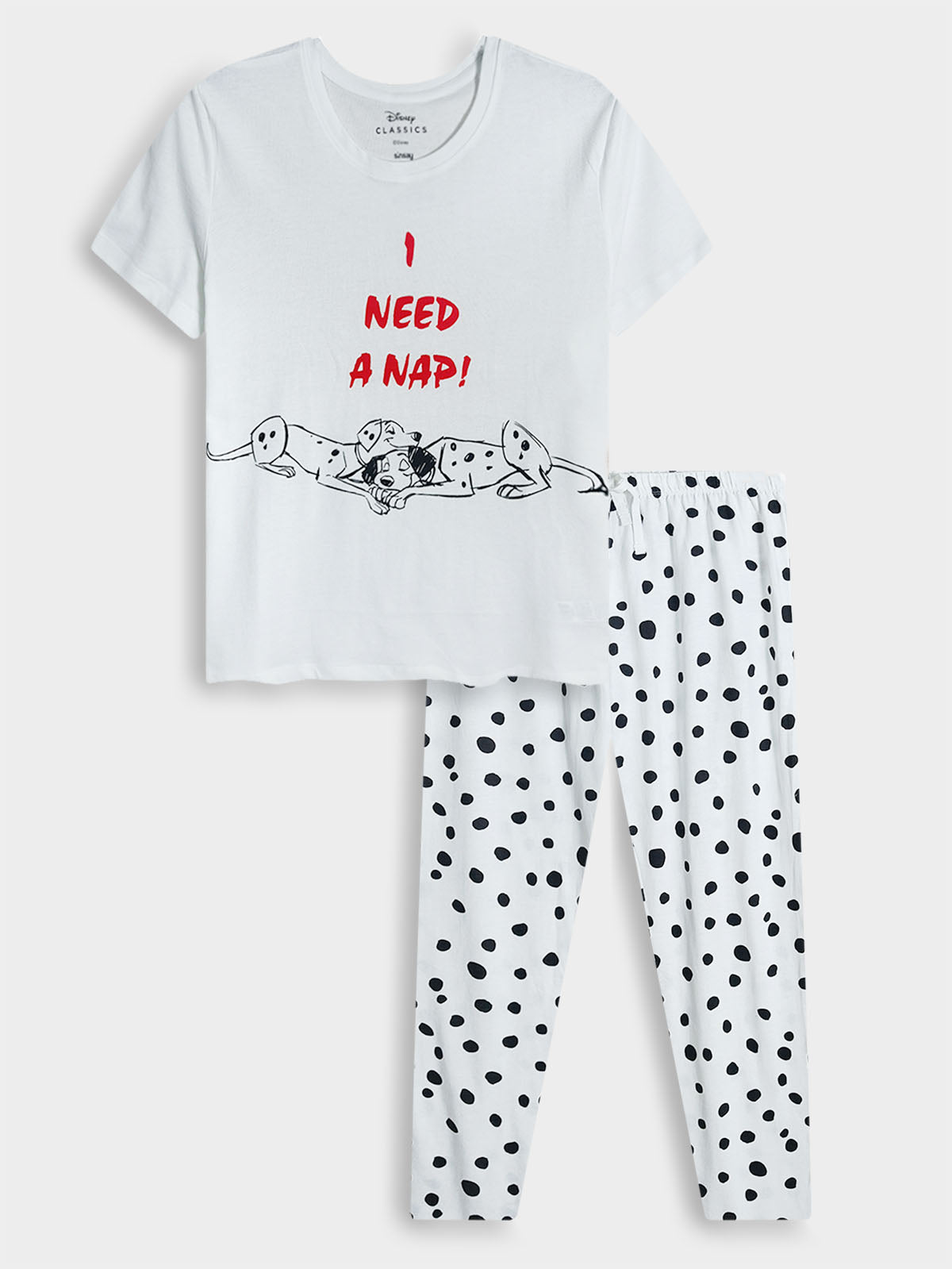 Ladies Printed Pyjama Set