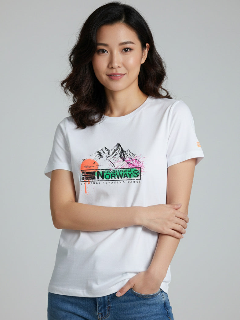 Ladies Printed T-Shirt