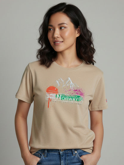 Ladies Printed T-Shirt
