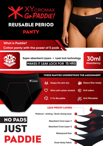 Ladies Reusable Period Panty