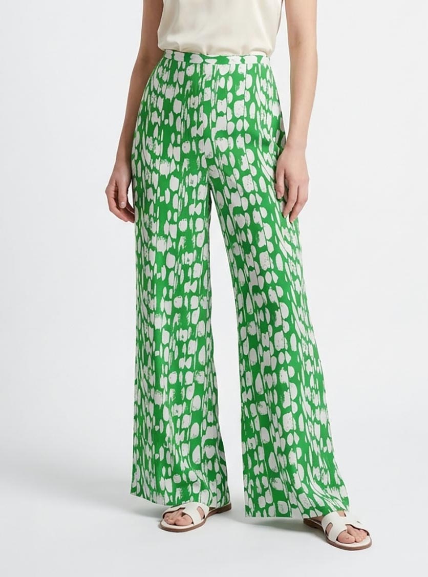 Ladies Printed Viscose Pant