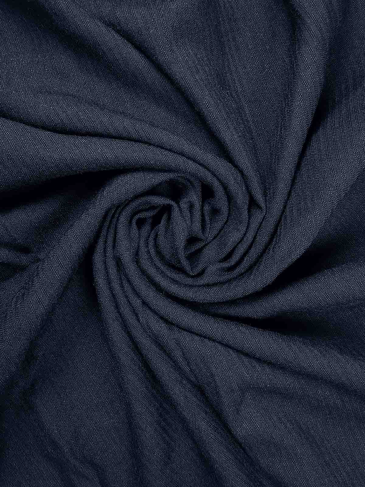 Ladies Gypsy Neck Navy Top