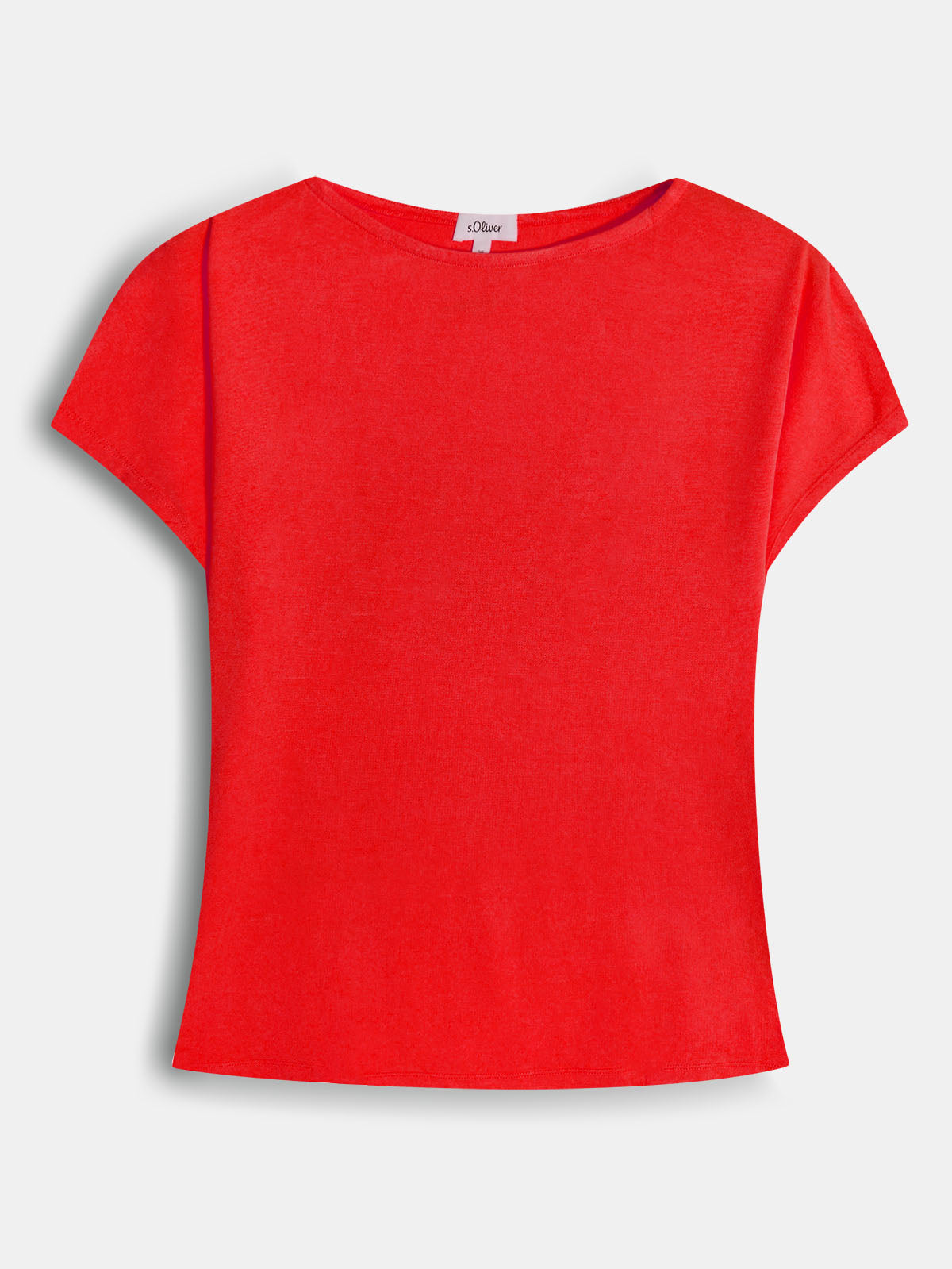 Ladies Red Viscose Top