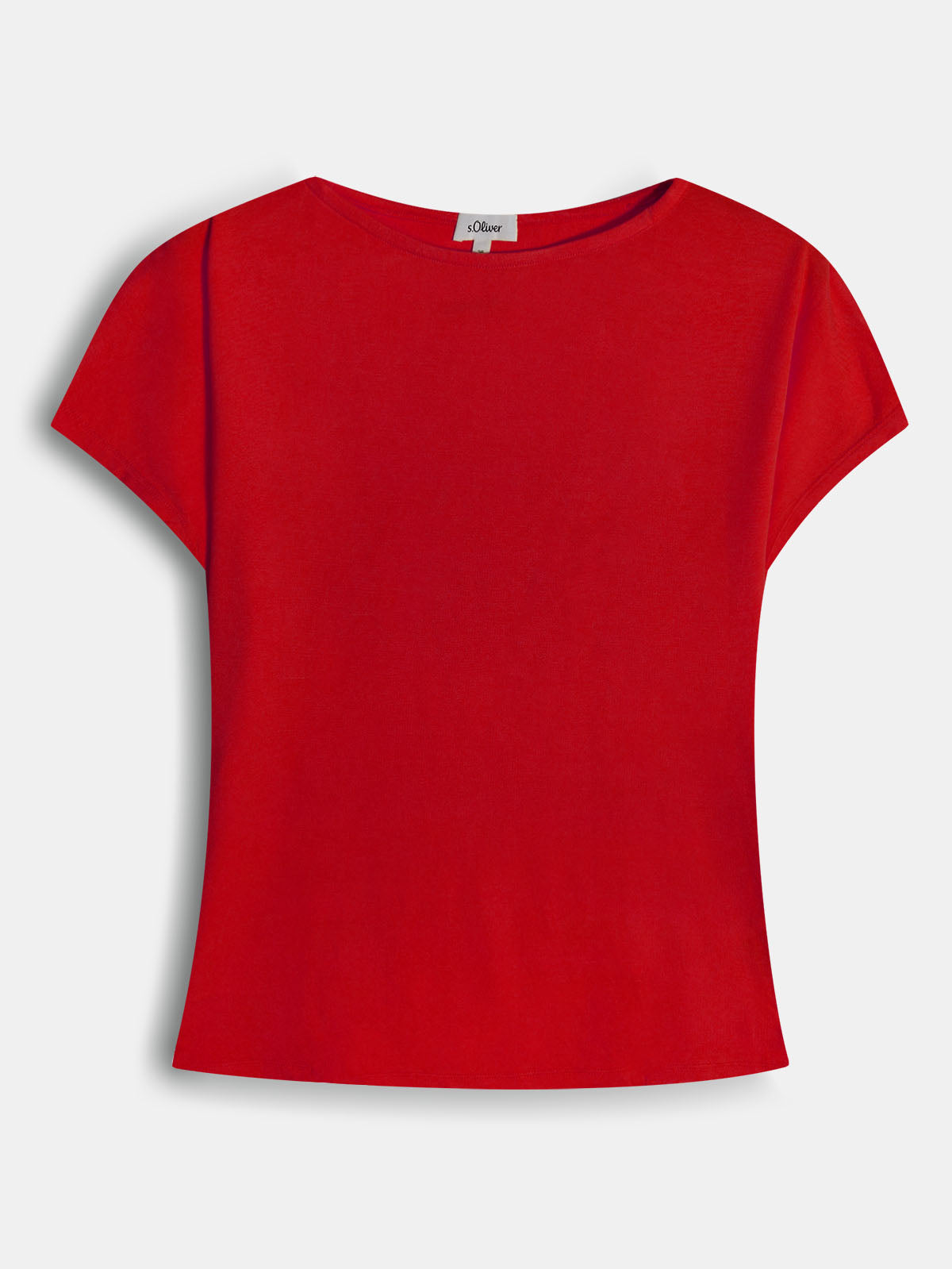 Ladies Dark Red Viscose Top