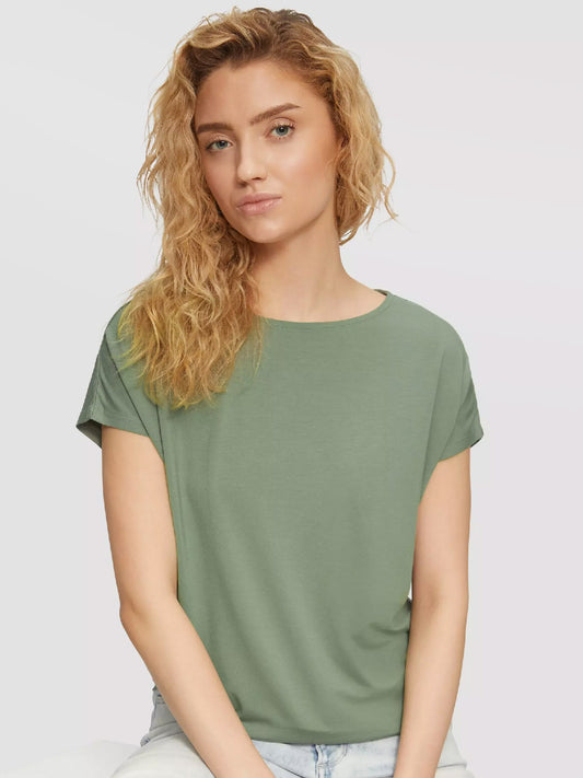 Ladies Olive Viscose Top