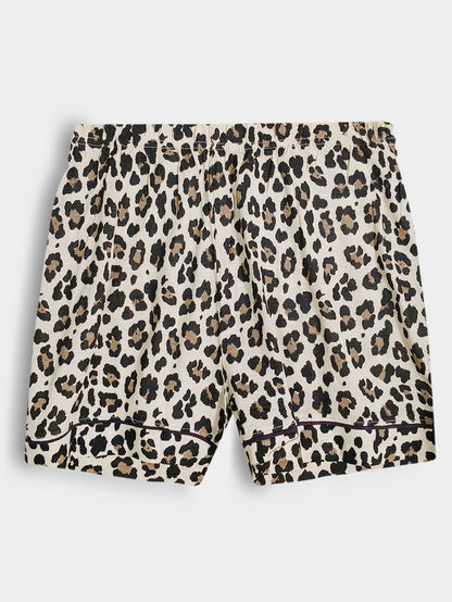 Ladies Printed Viscose Short Set