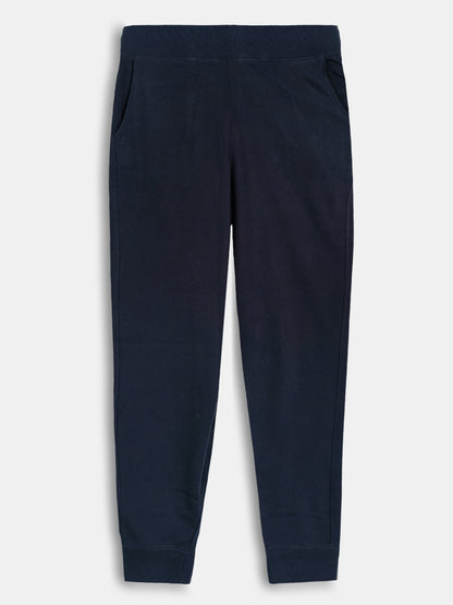 Ladies Organic Cotton Navy Jogger