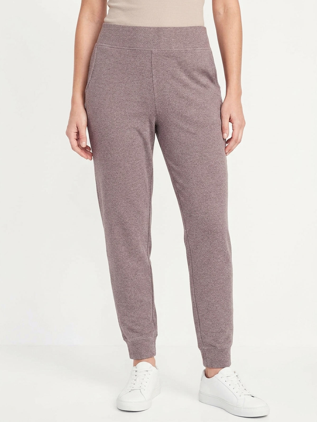 Ladies Organic Cotton Knit Joggers