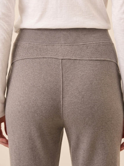 Ladies Organic Cotton Knit Joggers