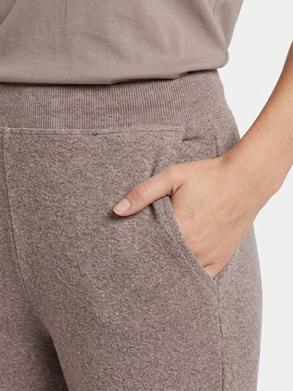 Ladies Organic Cotton Brown Jogger