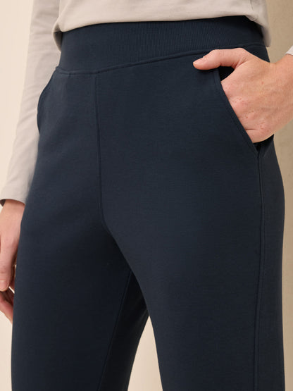 Ladies Organic Cotton Navy Jogger