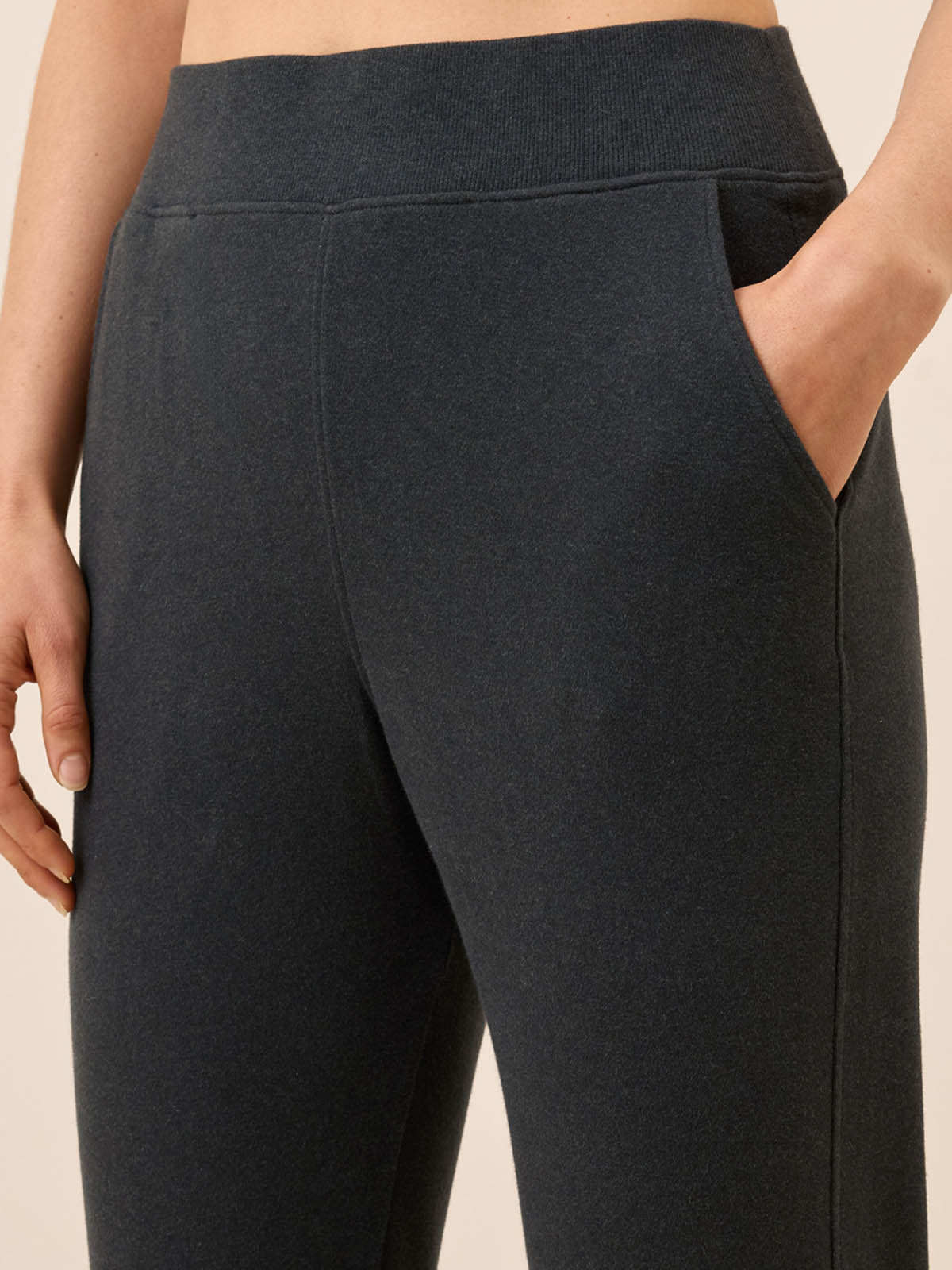 Ladies Organic Cotton Grey Jogger