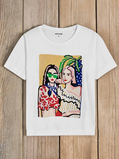 Ladies Printed Top