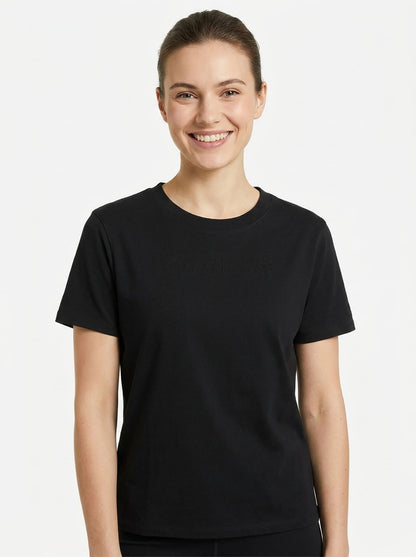 Ladies Crew Neck Printed T-Shirt
