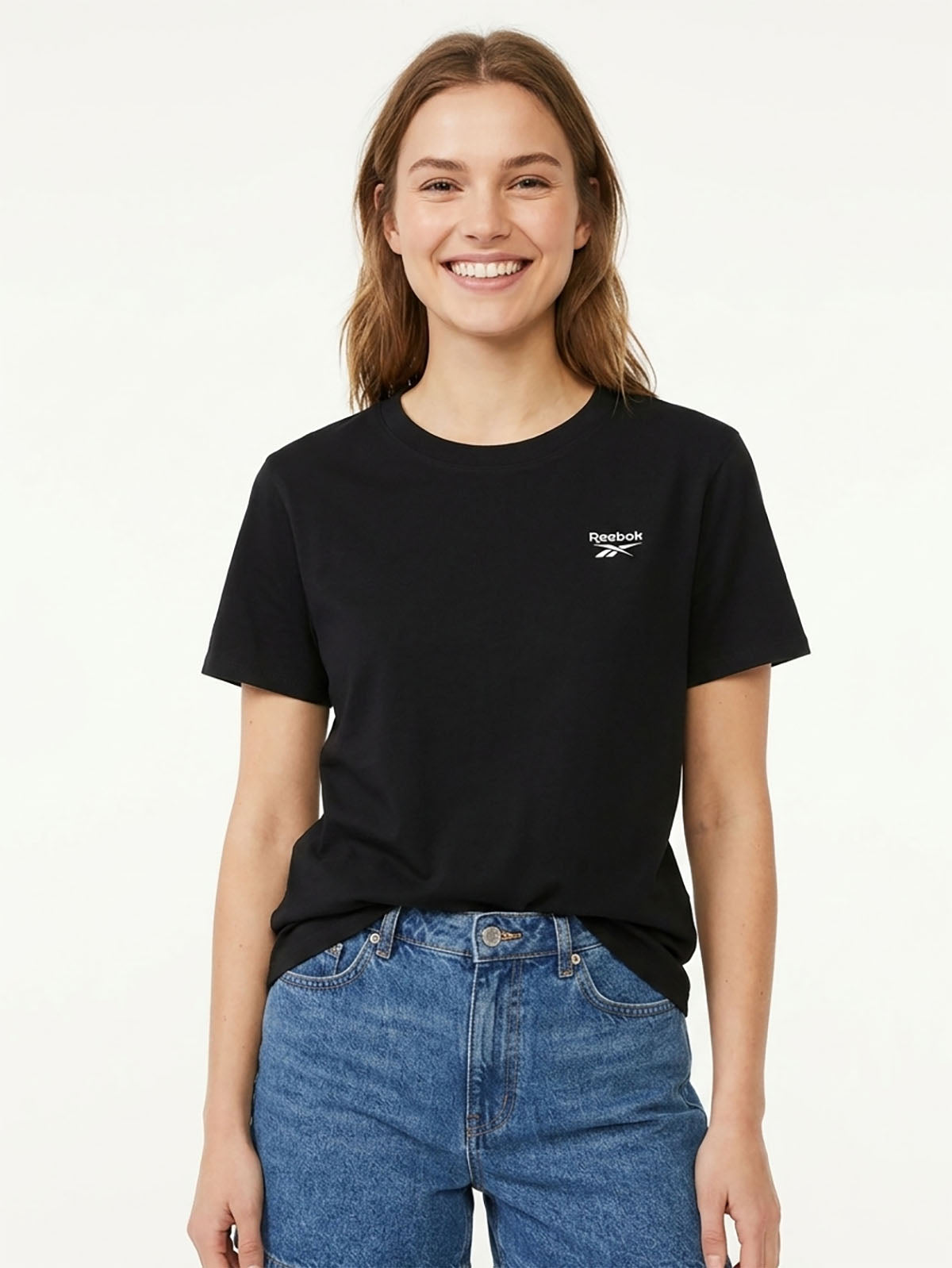 Ladies Crew Neck Printed T-Shirt