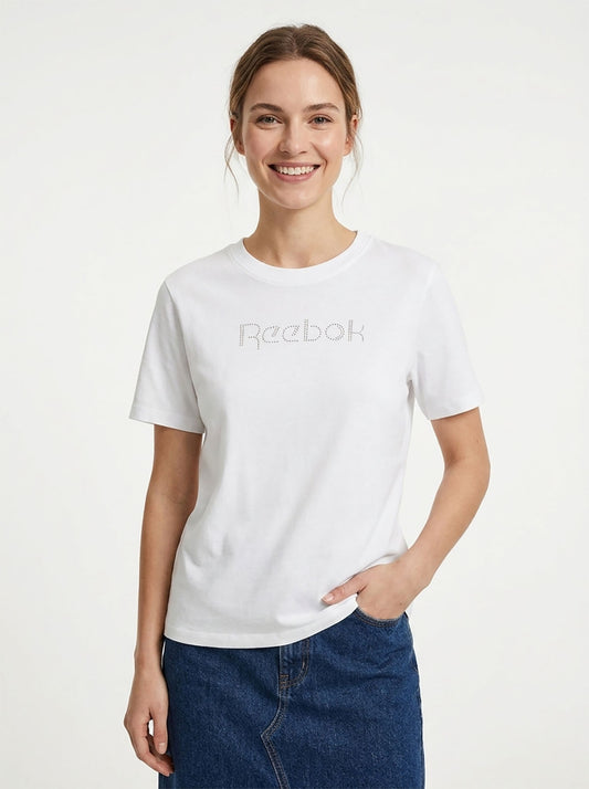 Ladies Crew Neck Printed T-Shirt