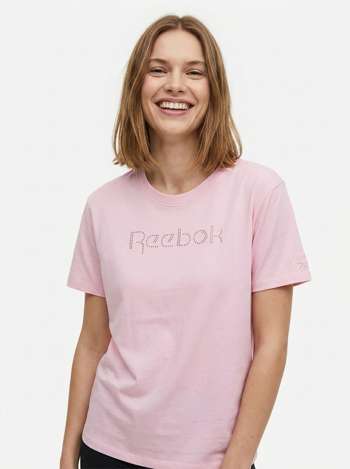 Ladies Crew Neck Printed T-Shirt