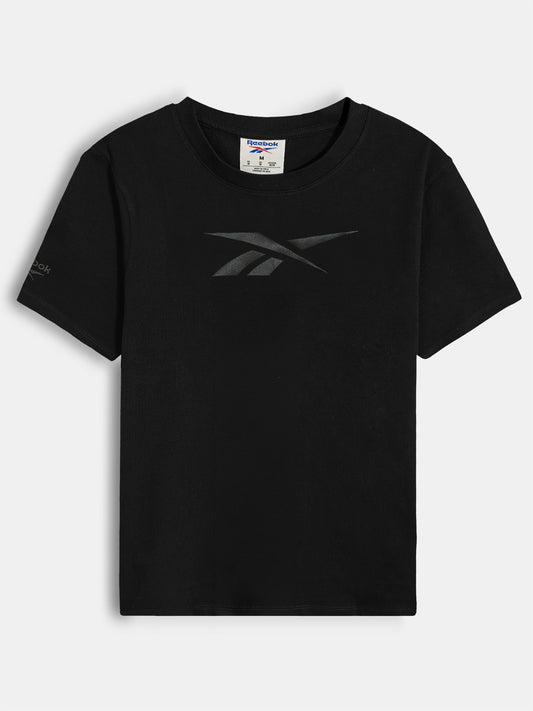 Ladies Crew Neck Printed T-Shirt