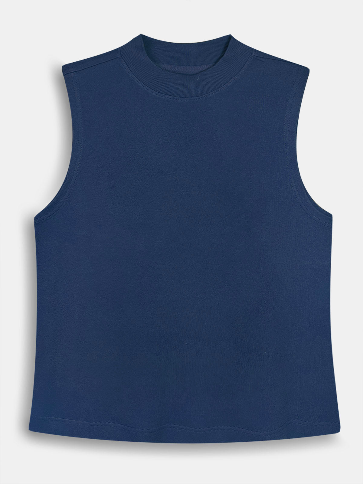 Ladies Sleeveless Blue Top
