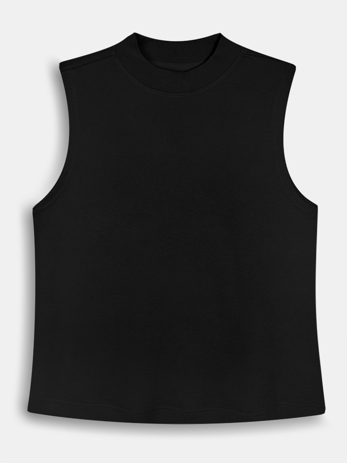 Ladies Sleeveless Black Top