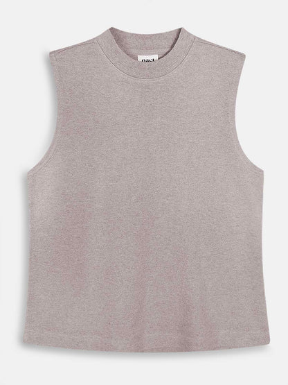 Ladies Sleeveless Maroon Top