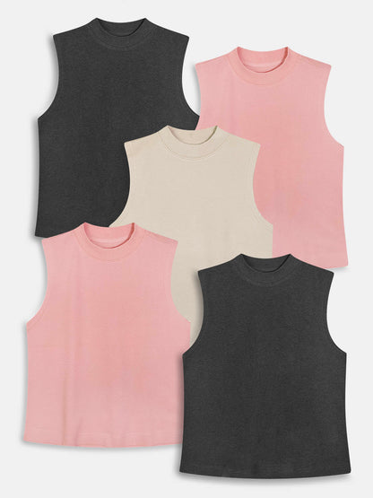 Ladies Sleeveless Top Mixed