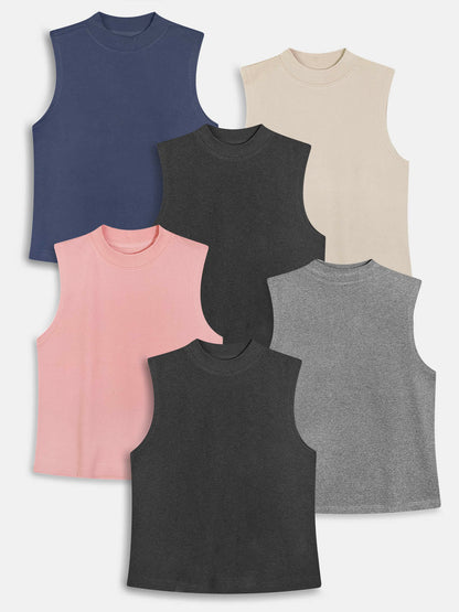 Ladies Sleeveless Top Mixed
