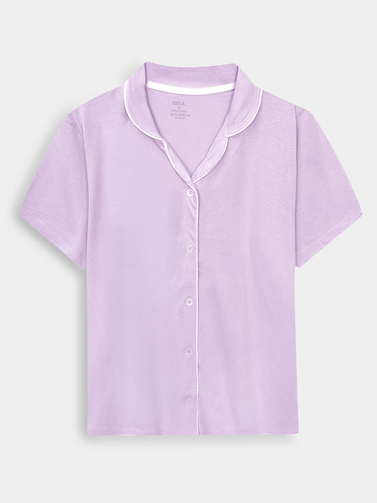 Ladies Sleepwear Pyjama Set Lavender