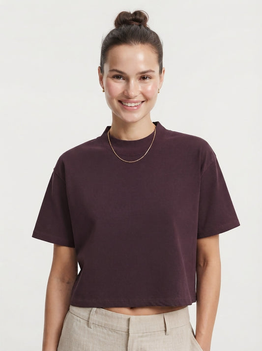Ladies Viscose Crop Top