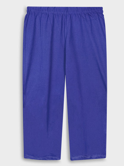 Ladies Striped Capri Pyjama Set