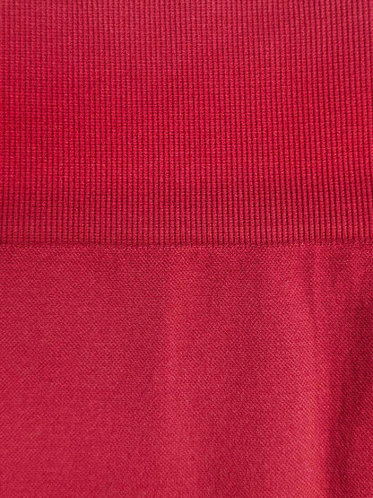 Ladies Active Wear Burgundy Leggings