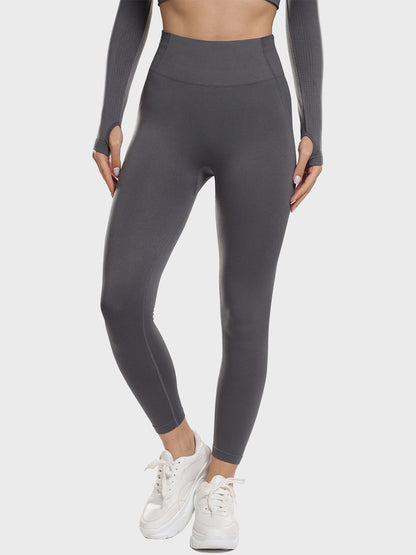 Ladies Active Wear Grey Leggings