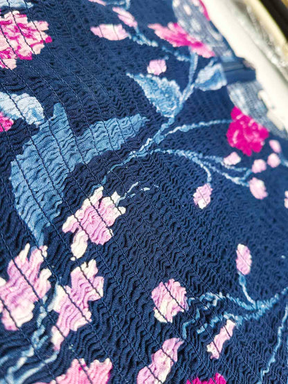 Ladies Flower AOP Dungaree