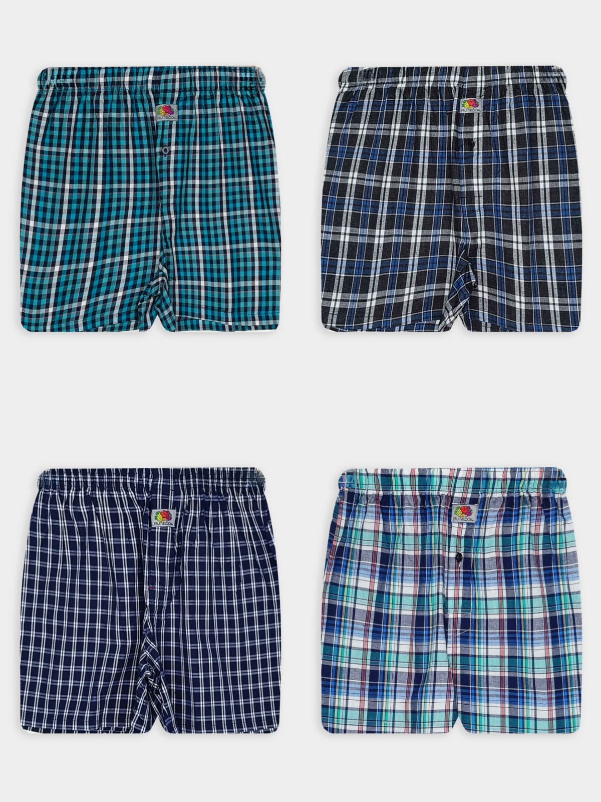 Mens Woven Boxer Shorts