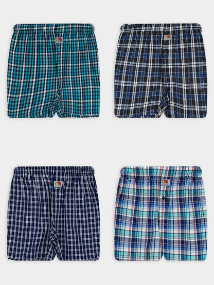 Mens Woven Boxer Shorts