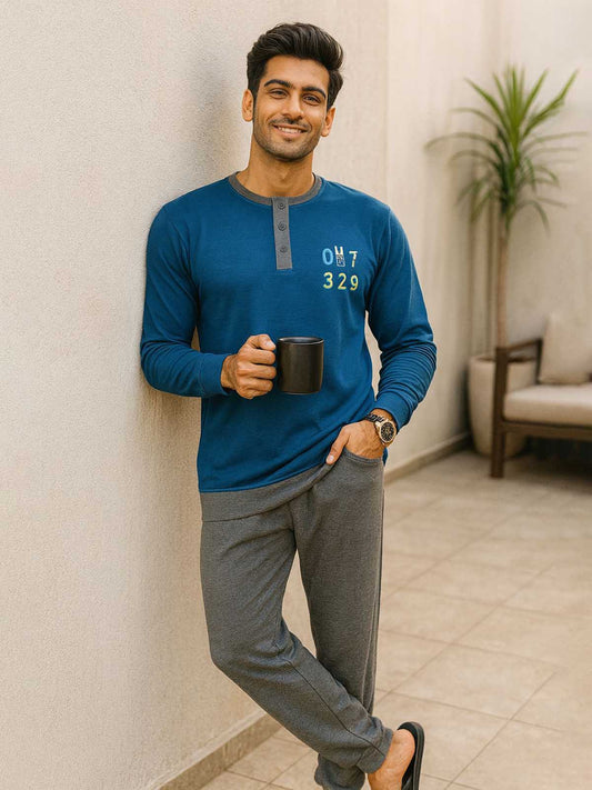 Mens Winter Pyjama Set