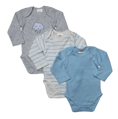 Baby 3 Pack L/S Bodysuits