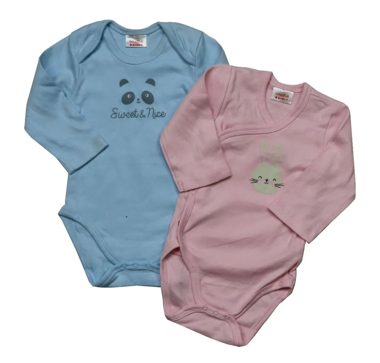 Baby 3 Pack L/S Bodysuits