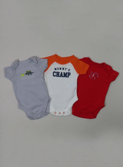 Baby 3 pack S/S Bodysuits