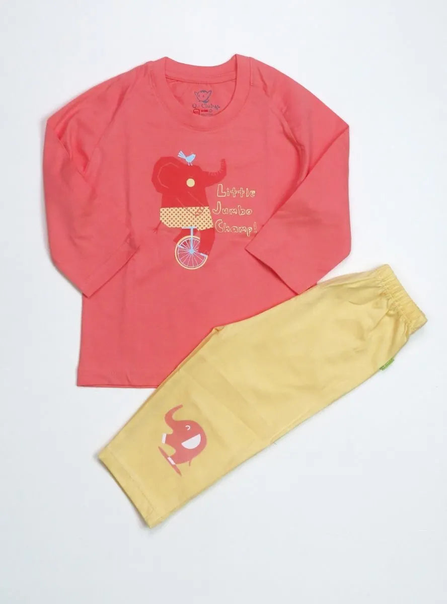 Baby Boys Printed Pyjama Set