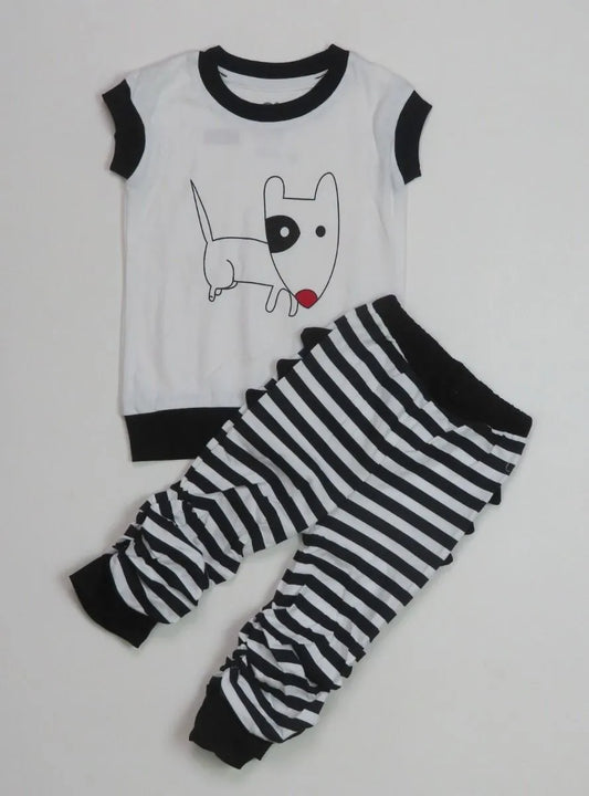 Baby Girls Printed Pyjama Set