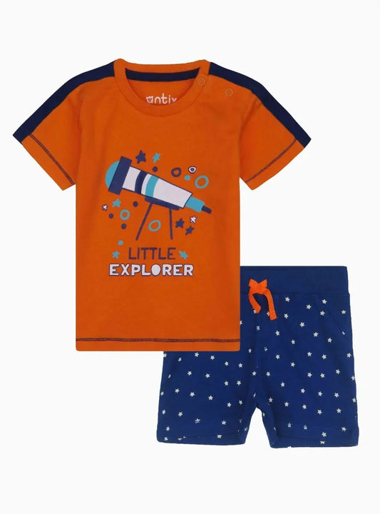 Baby Boys Printed 2 Pc Set