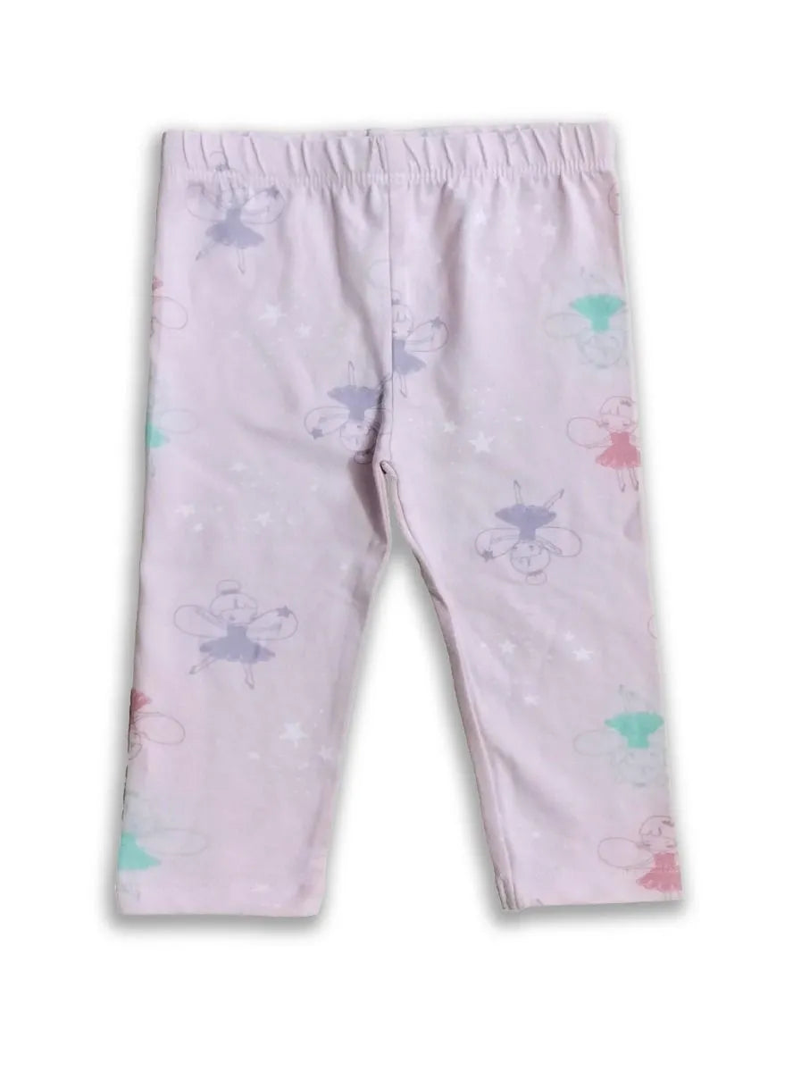 Baby Girls Stretch Legging AOP