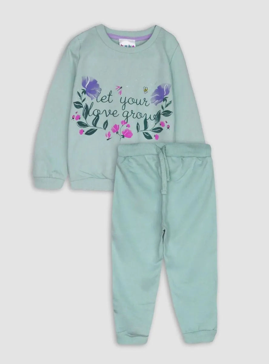 Baby Girls Winter 2 pc Set Mint