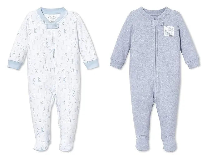 Baby 3 pack Sleepsuits Hanger Packed