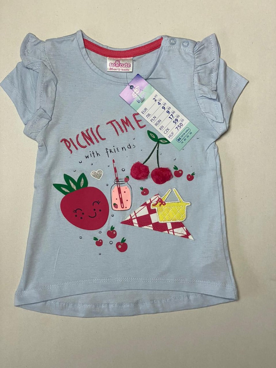 Baby Girls Applique Tops